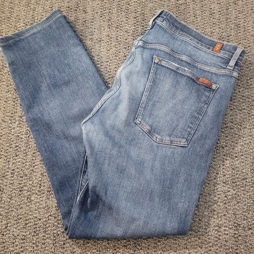 7 For All Mankind Men's Luxe Sport Adrien Jeans Size 36